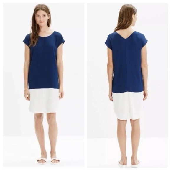 Madewell colour block dress size small - Picture 2 of 6